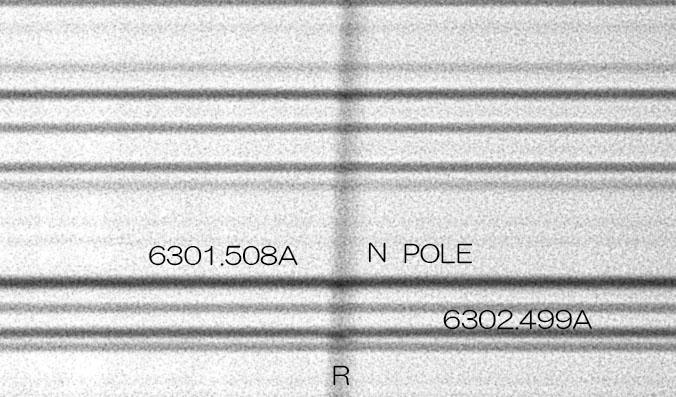 AR2723<br />Precedent sunspot ( N pole ) Red shift