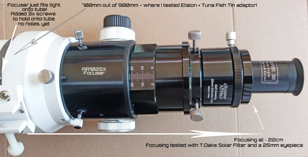 AR90-AR102 Focuser mod