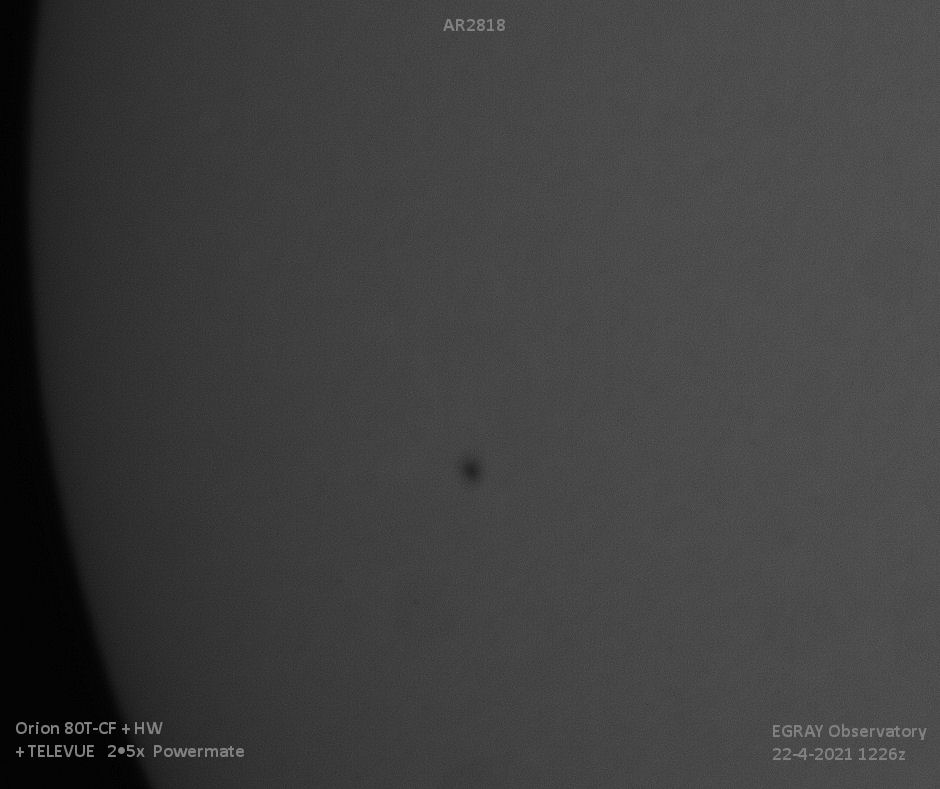 22-4-2021 1226z AR2818 WL + TELEVUE   2•5x  Powermate.jpg