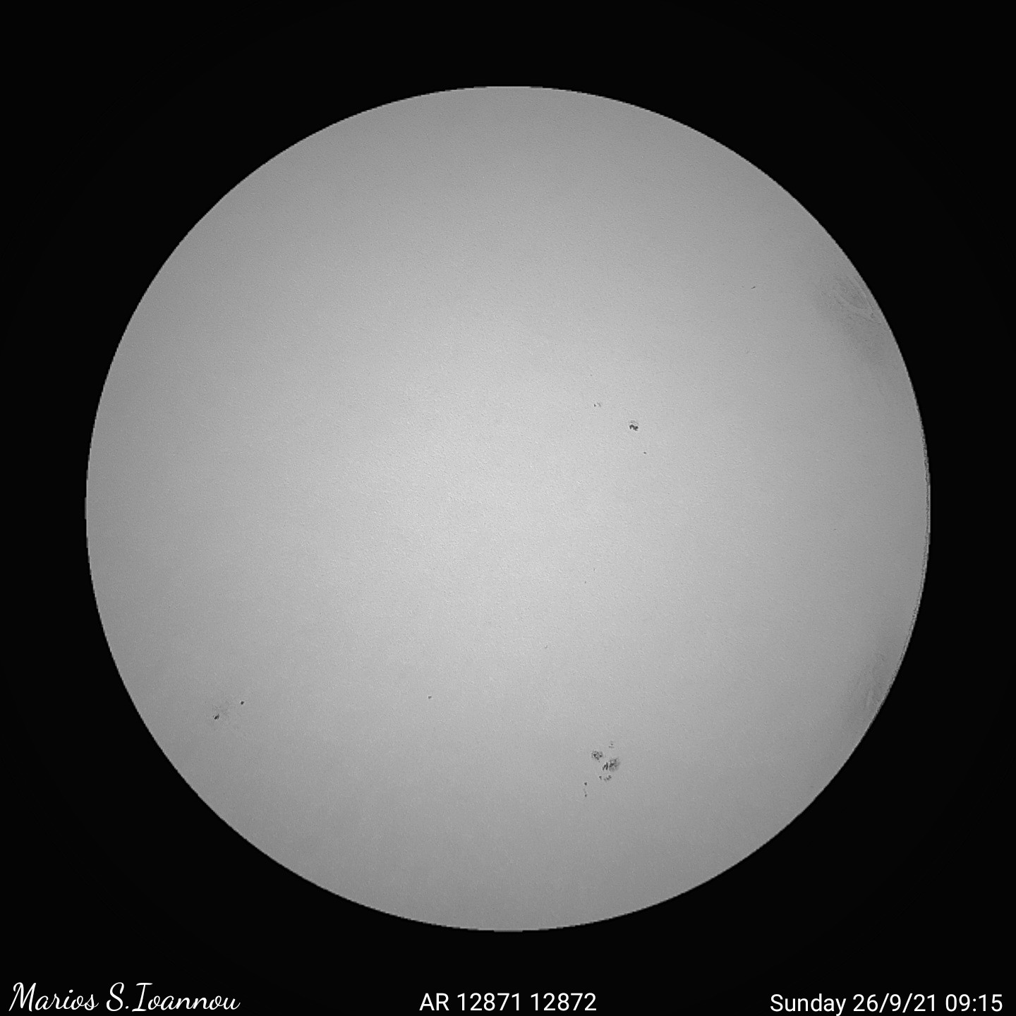 Sunspots 26 9 21 AR 12871 12872.jpg