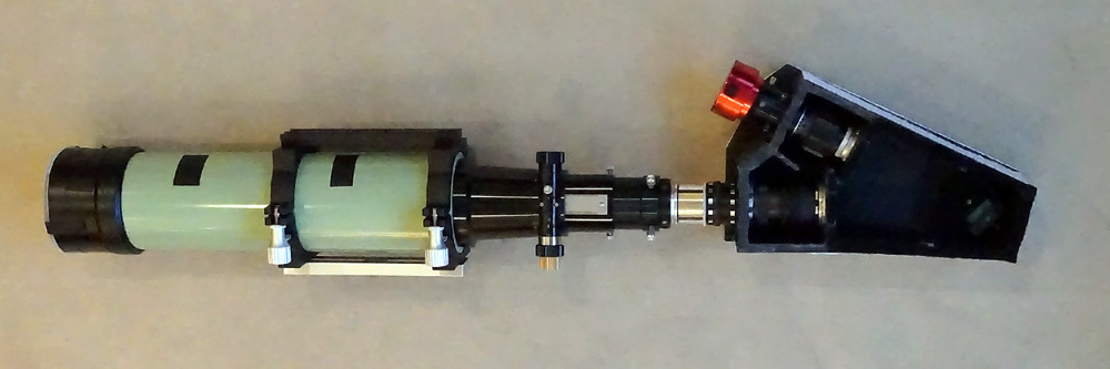 SHG on 106mm triplet APO refractor